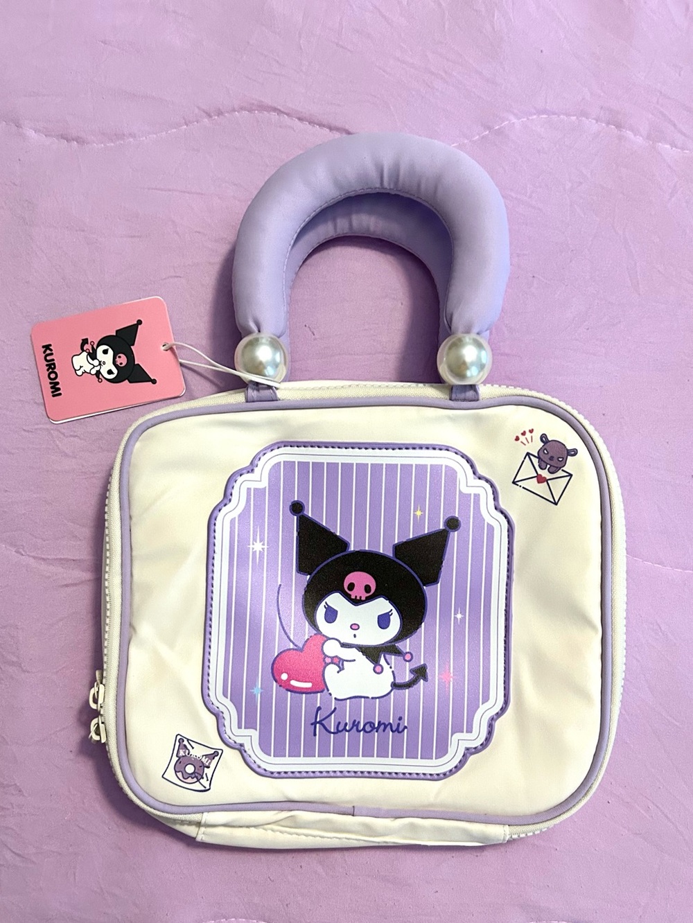 Kuromi Makeup Bag